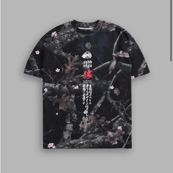 Wolves code premium oversized tee in small - Picture 1 of 3
